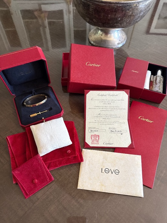 Cartier Jewelry - Cartier Classic LOVE Bracelet – 18cm | Complete Set
